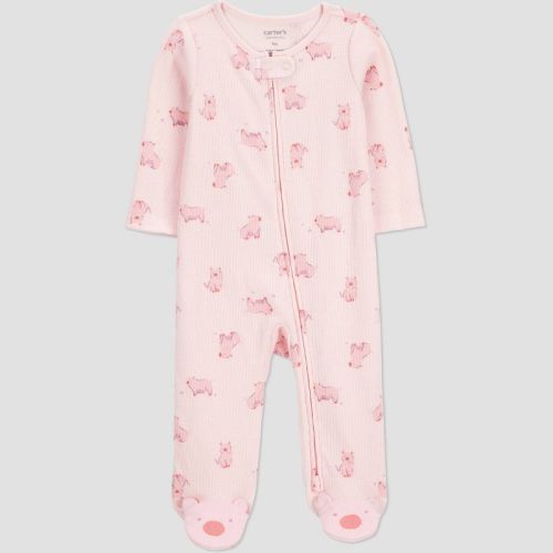 Carter's Just One You® Baby Girls' Farm Pigs Sleep N' Play - Pink