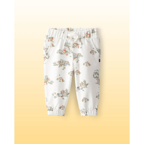 Baby Disney© Winnie the Pooh French Terry Joggers - White - OshKosh B'gosh | Carter's