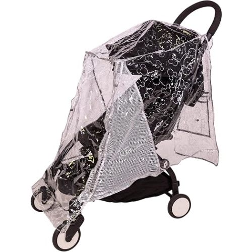 J.L. Childress Disney Baby Stroller Rain Cover & Weather Shield, Mickey