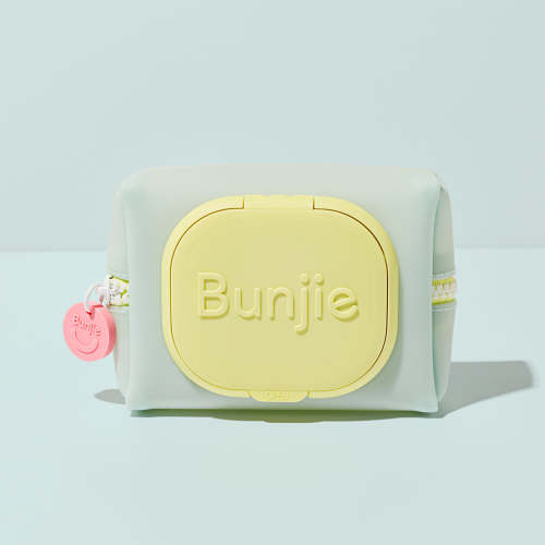 Seafoam Blue Travel Wipes Pouch