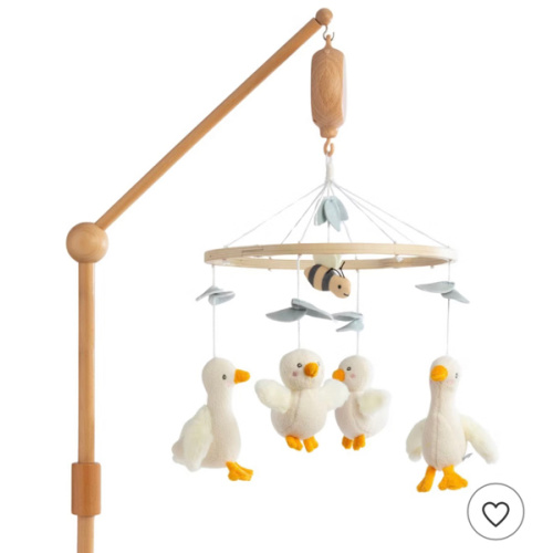 Living Textiles - Musical Mobile - Goosey Goosey, White : Target
