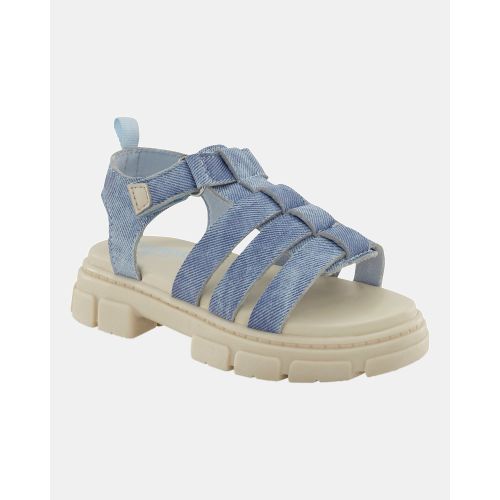 Toddler Girl Strappy Denim Sandals - Blue - OshKosh B'gosh | Carter's