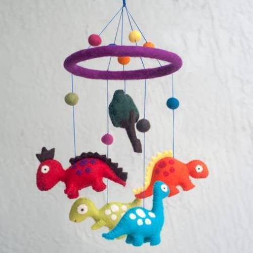 Felted Wool Mobiles from The Winding Road