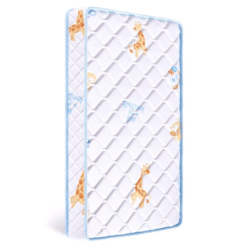 Breathable Baby Crib & Toddler Mattress, Firm and Soft Support, Skin-Friendly & Hypoallergenic Fabric, Fits Standard Cribs & Toddler Beds - 52x27.6x5 inch