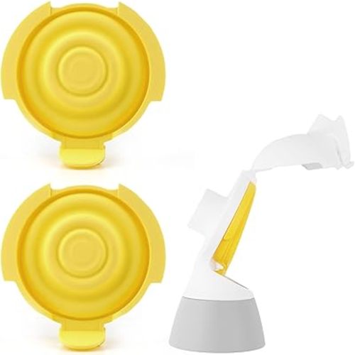 2 Pack Membranes Compatible with Medela PersonalFit Flex Replacement Connectors, Pump in Style MaxFlow, Swing Maxi and Freestyle Breast Pumps
