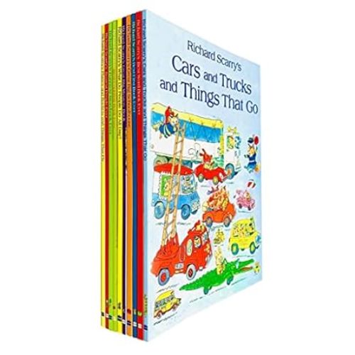 Richard Scarrys Best Collection Ever! 10 books collection. What do people do all day?... and other stories.: 9780007977710: Amazon.com: Books