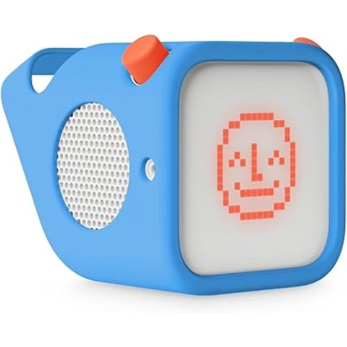 YOTO Player (3rd Gen.) + Adventure Jacket Blue Bird – Kids Bluetooth Audio Speaker, All-in-1 Screen-Free Device Plays Stories Music Podcasts Radio White Noise Thermometer Nightlight Ok-to-Wake Clock…