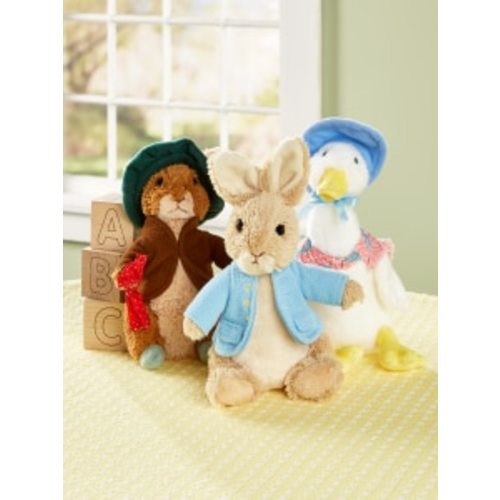 Peter Rabbit, Benjamin Bunny, or Jemima Puddle-Duck Plush Pal