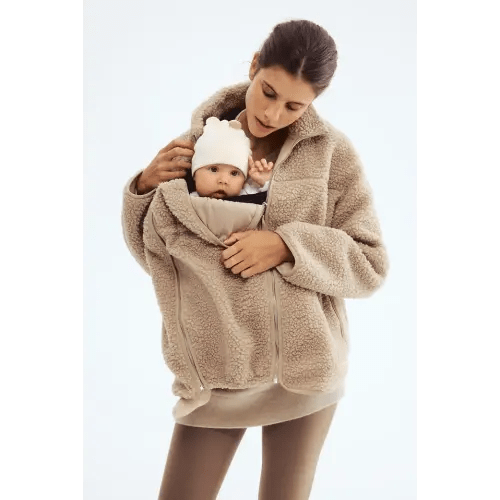 MAMA Before & After Babywearing Fleece Jacket