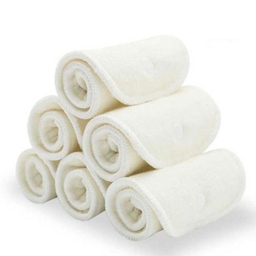 10 Pack Reusable Baby Diaper Liners  For 0 To 6 Month Infants