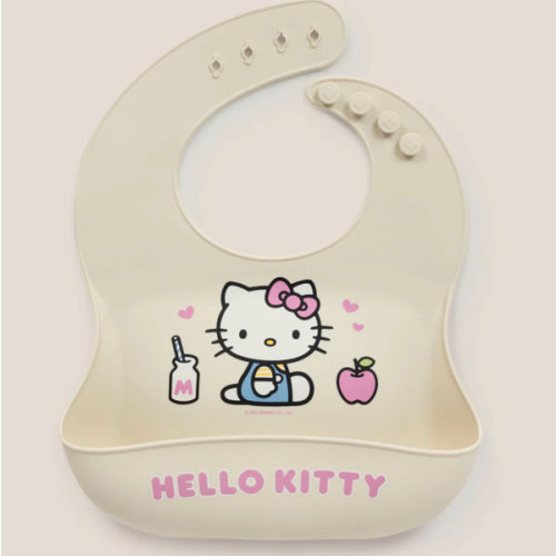 Hello Kitty® Silicone Bib – JuJuBe