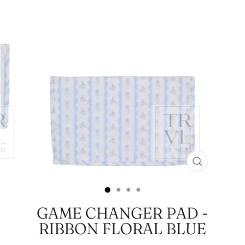 Game Changer Pad - Ribbon Floral Blue