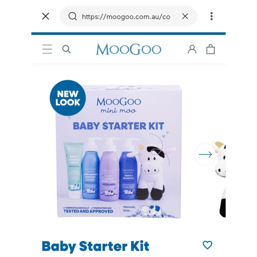 MooGoo Baby Starter Kit - All The Essentials – MooGoo AU