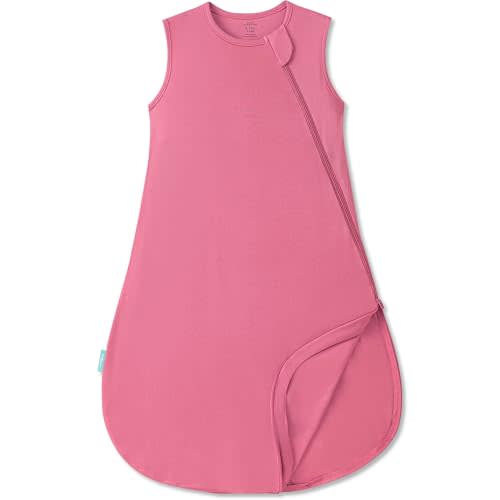 PurComfy Supersoft Sleep Sack 0.5 TOG, Premium Bamboo Viscose Sleeping Bag Thin Baby Wearable Blanket 2-Way Zipper Sleep Sack