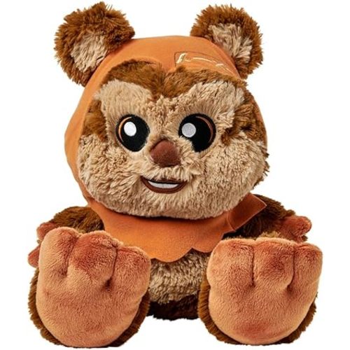 Disney Store Official Star Wars Wicket Ewok Plush with Big Feet – Small 11-Inch Cuddly Toy for Fans, Perfect Collectible & Gift for All Ages – Iconic Ewok Design