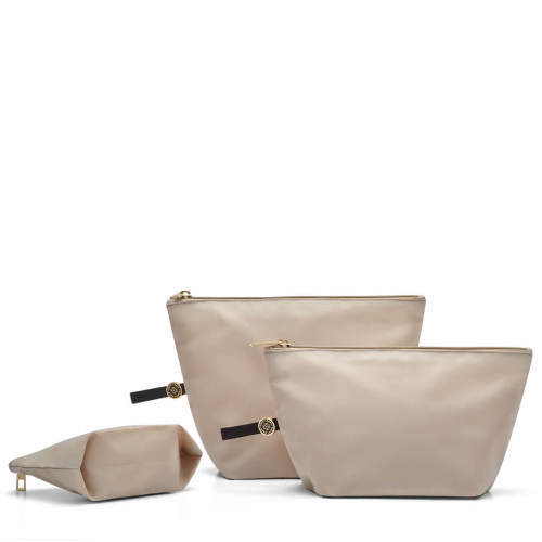 HAPP Brand Expandable Packing Pouches - Beige