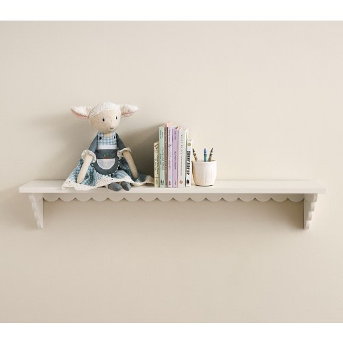 36'' Penny Scalloped Display Shelving | Pottery Barn Kids