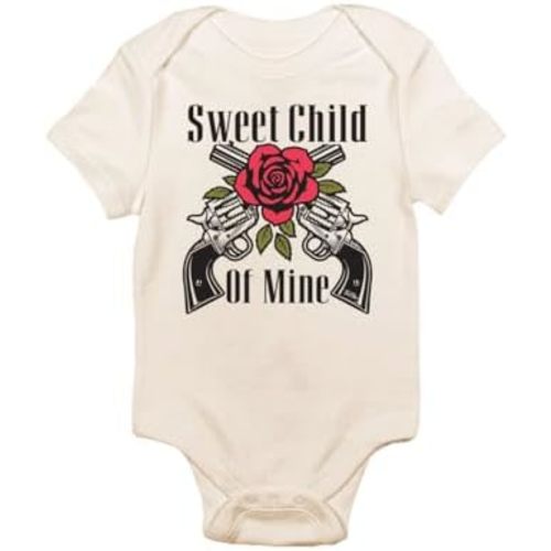 TeeNow - Sweet Child Of Mine - Short Sleeve Baby Infant Bodysuit - Boy/Girl
