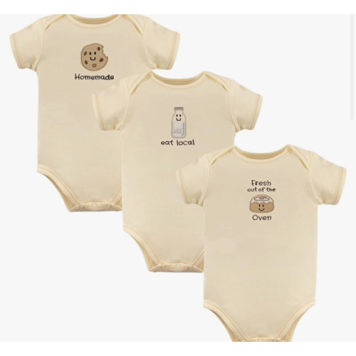 Touched by Nature Unisex Baby Organic Cotton Bodysuits
