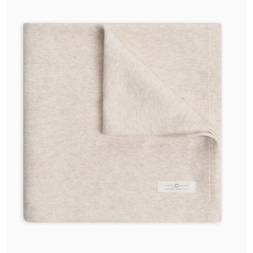 Mist Color | Organic Waffle Knit Baby Blanket