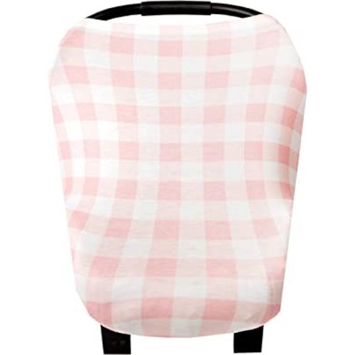 Copper Pearl Multi-Use Cover: Car Seat, Nursing, and Stroller Cover for Sun - Stretchy Fabric, All-Season Use, Stylish Designs, Easy Access for Moms - London