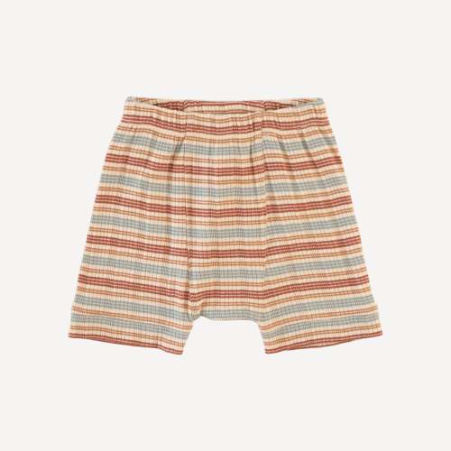 2T classic panda short | multi stripe | organic cotton multi rib – kate quinn