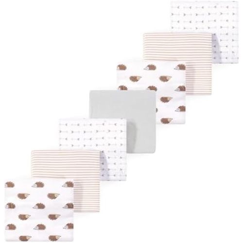 Luvable Friends Little Treasure Flannel Receiving Blankets 7pk