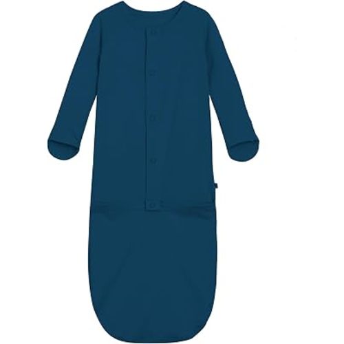 Viscose from Bamboo Baby Gown Newborn Preemie Sleeper Gowns Long Sleeve Nightgowns Unisex Infant Sleepwear