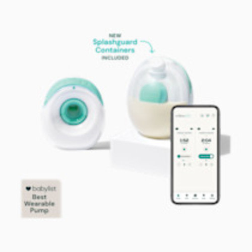 Willow Go Wearable Hands-Free, Cord-Free Electric Breast Pump - Double