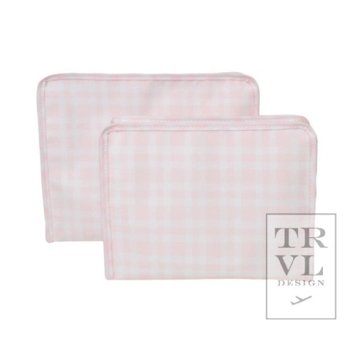 Roadie Medium - Pimlico Plaid Pink