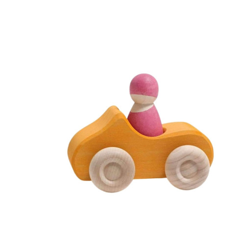 Small Convertible - Wooden Toy Car