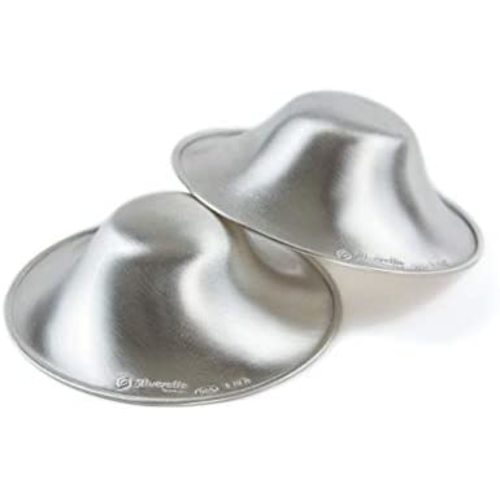The Original Silverette Silver Nursing Cups XL The Original Silver Nursing Cups Made in Italy