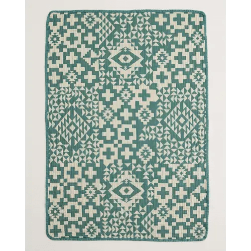 BLUE RIDGE ORGANIC COTTON BABY BLANKET