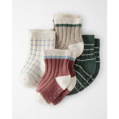 Baby 4-Pack Socks Made with Organic Cotton