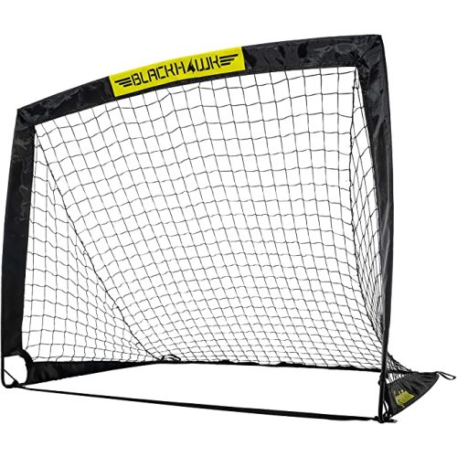 Franklin Sports Portable Soccer Goal - Blackhawk Pop-Up Folding Soccer Net - 4' x 3'