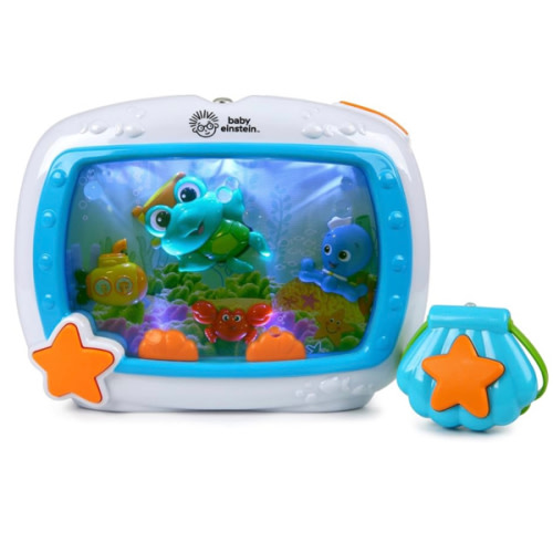 Baby Einstein Sea Dreams Soother Musical Crib Toy and Sound Machine, Newborn and up