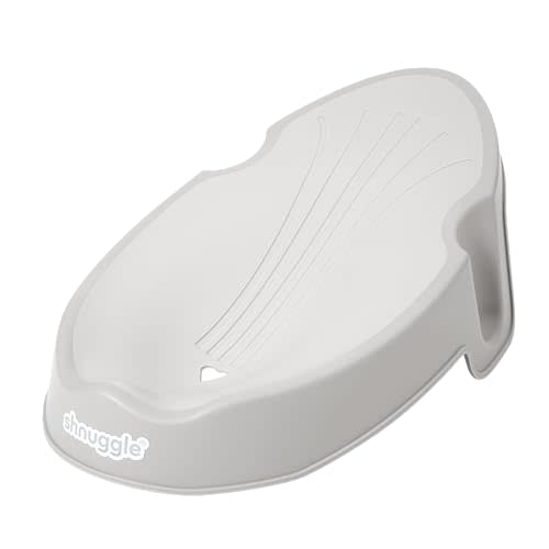 Shnuggle | Newborn Baby Bath Support | Ergonomic Soft-Touch Seat | Lightweight Non-Slip Base | Compact | Perfect for Babies up to 6 Months