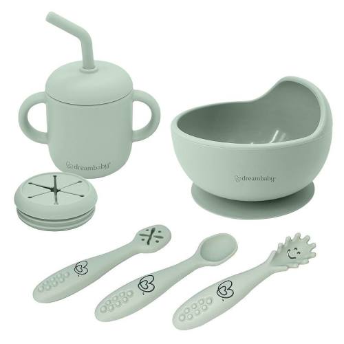 Dreambaby 6-pc. Mess-Free Toddler Silicone Meal Set