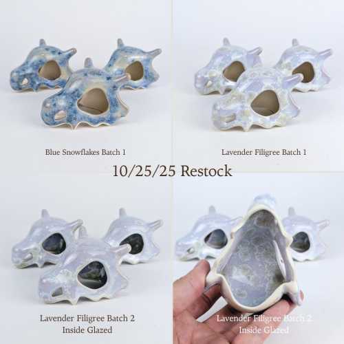 Ceramic Crystalline Skull (Small)