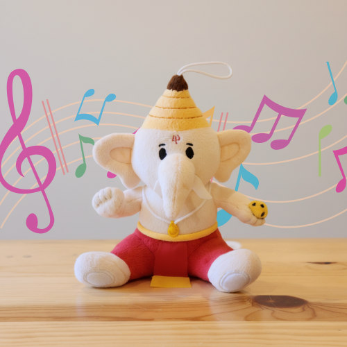 Baby Ganesh Plush (Mini - 7") | Modi Toys