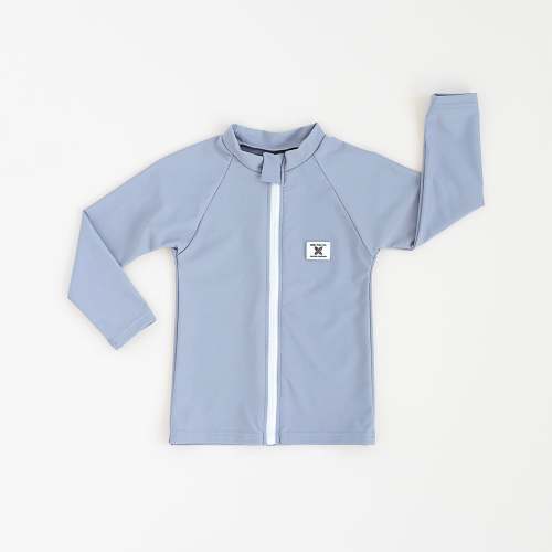 RASHGUARD - GRAY | Adorable Swimwear for Babies | Baby Bathingsuits – Rad Tod