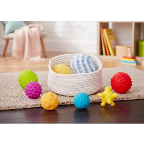 Montessori Sensory Ball Set w/ Basket