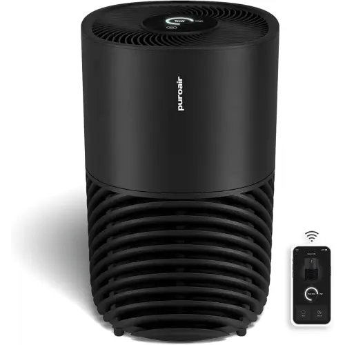 PuroAir 130i HEPA Air Purifiers for Home Pets - Covers Up To 600 Sq Ft - Filters Up To 99.9% of Pollutants, Smoke, Pollen, Dust - Quiet HEPA Air Filter - Air Purifiers for Bedroom
