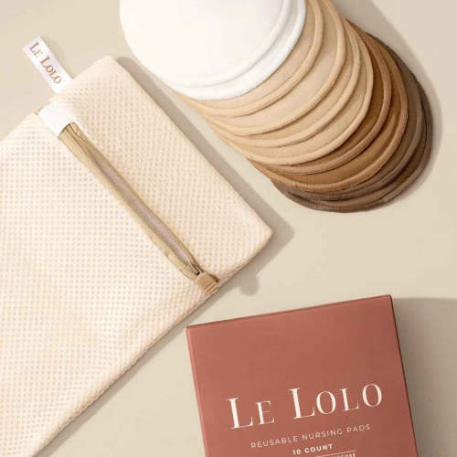 Reusable Nursing Pads | Organic Bamboo Breast Pads for Moms – Le Lolo