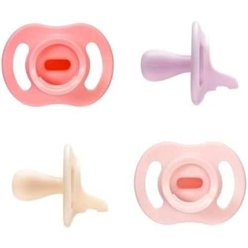 Tommee Tippee Ultra-Light StayPut Pacifier, Pack of 4