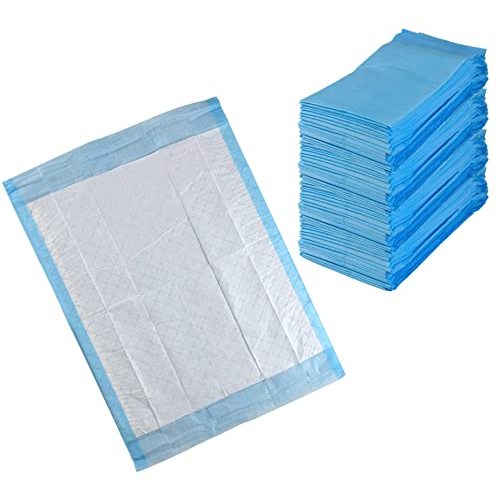 Disposable Changing / Under Pads [Pack of 100] Disposable Soft Absorbent Waterproof 17''x24'' Incontinence Underpad Protector Liners for Beds, Chairs, Diaper Changing – for Adults and Baby Protection