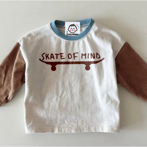 SKATE OF MIND Baby Toddler Pattern T-Shirt