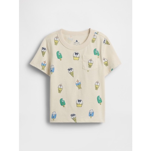 Baby & Toddler Mix & Match Print Pocket T-Shirt