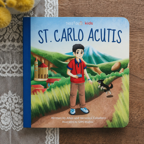 Saint Carlo Acutis Book - Children's Board Book