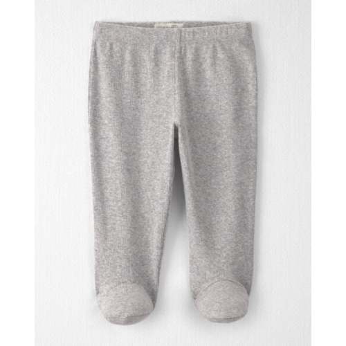 Baby Boy Organic Cotton Rib Footed Pants - Little Planet | Carter's